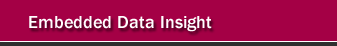 Embedded Data Insight