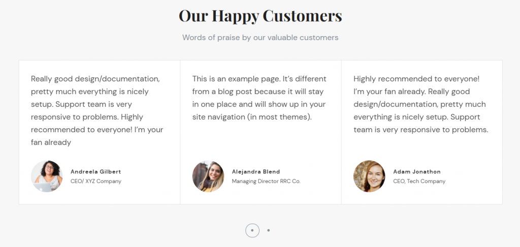 Client Testimonials