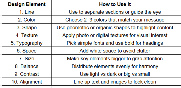 Design Elements