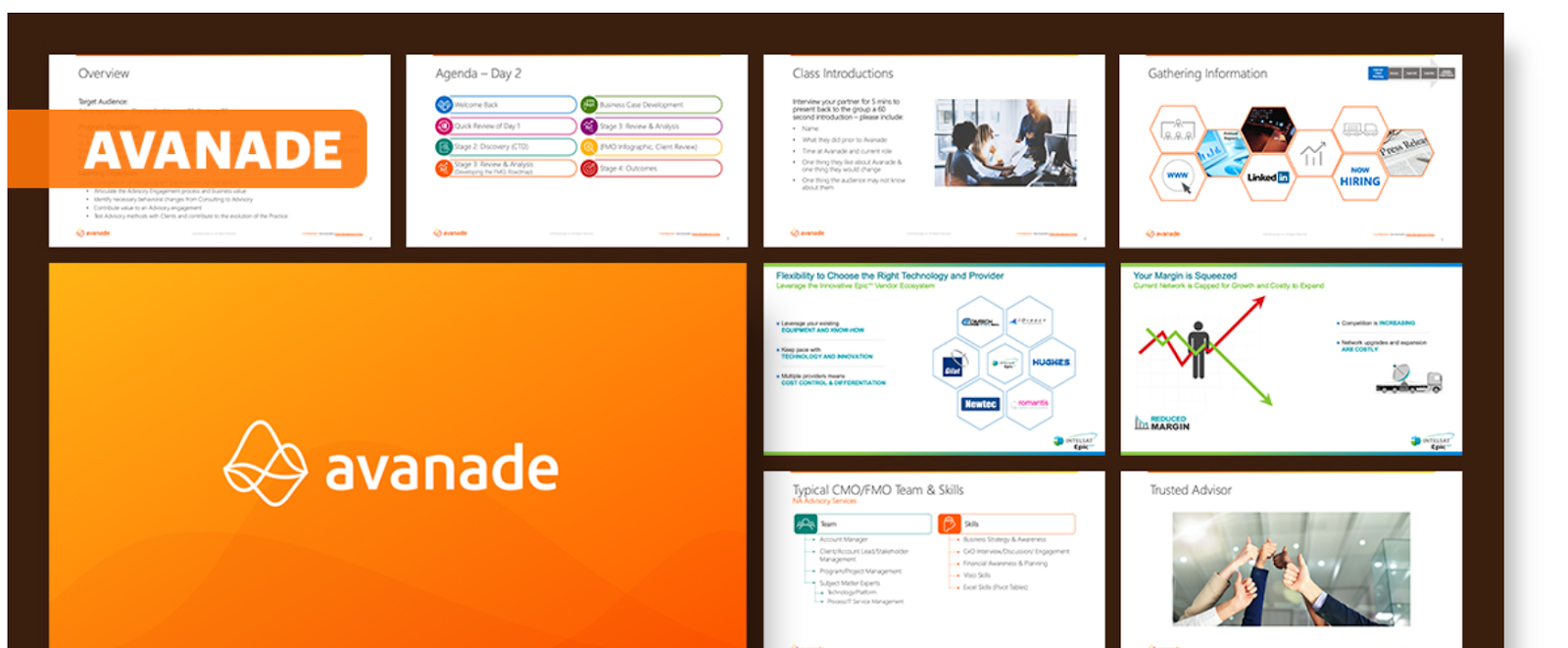 Tangence Presentation Page